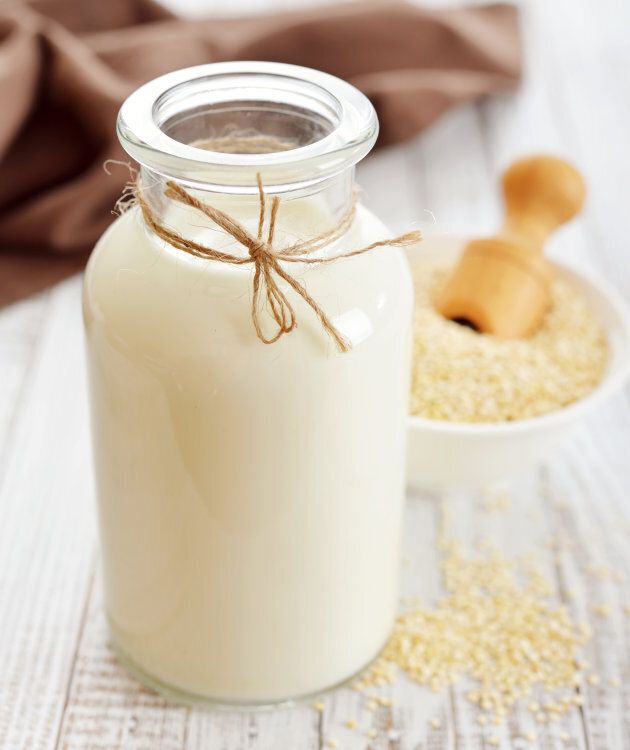 Quinoa milk doesn't have the calcium and iron necessary for growing infants.
