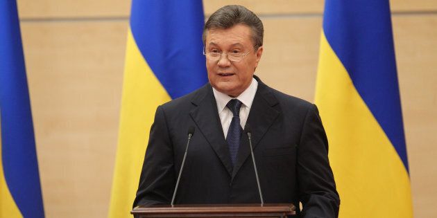 An investigation is underway to determine if U.S. companies and the financial system were used to enable corruption by the party of former pro-Russian Ukrainian president Viktor Yanukovych, pictured here.