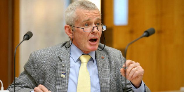 One Nation Senator Malcolm Roberts gave the Greens a