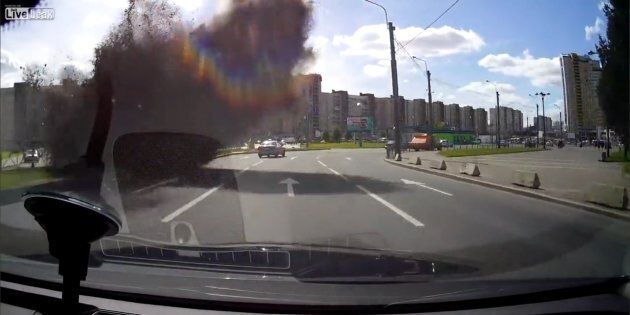 Russia poop explosion