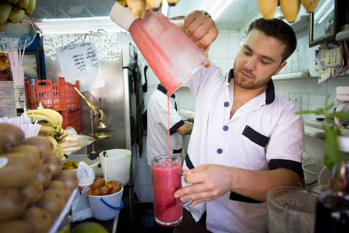 That's a big glass of juice... but will it fill you up?