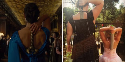 Women Are Recreating The Iconic 'Wonder Woman' Sword Dress | HuffPost Entertainment Women Are Recreating The Iconic 'Wonder Woman' Sword Dress | HuffPost Entertainment