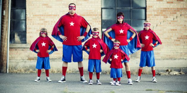 Watch out. This family of superheroes is going places.