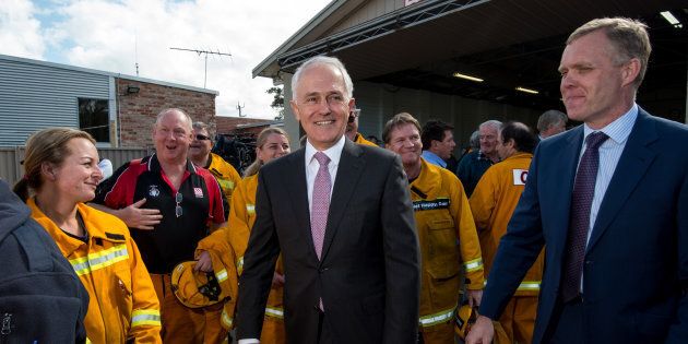Prime Minister Malcolm Turnbull is moving to protect volunteer firefighters from what he terms a "militant union".