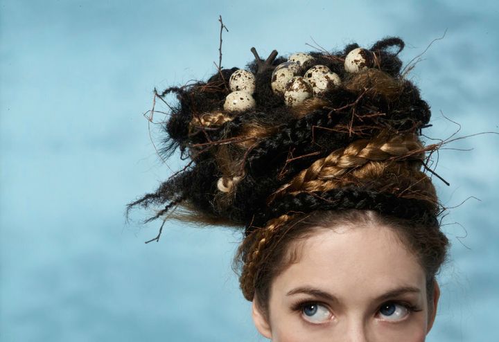 FYI, this is not what we meant about egg being used for hair health.