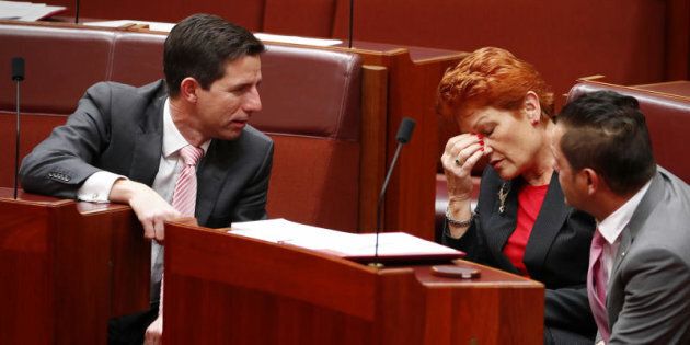 Senator Pauline Hanson said children with disabilities or autism should be removed from mainstream classrooms.