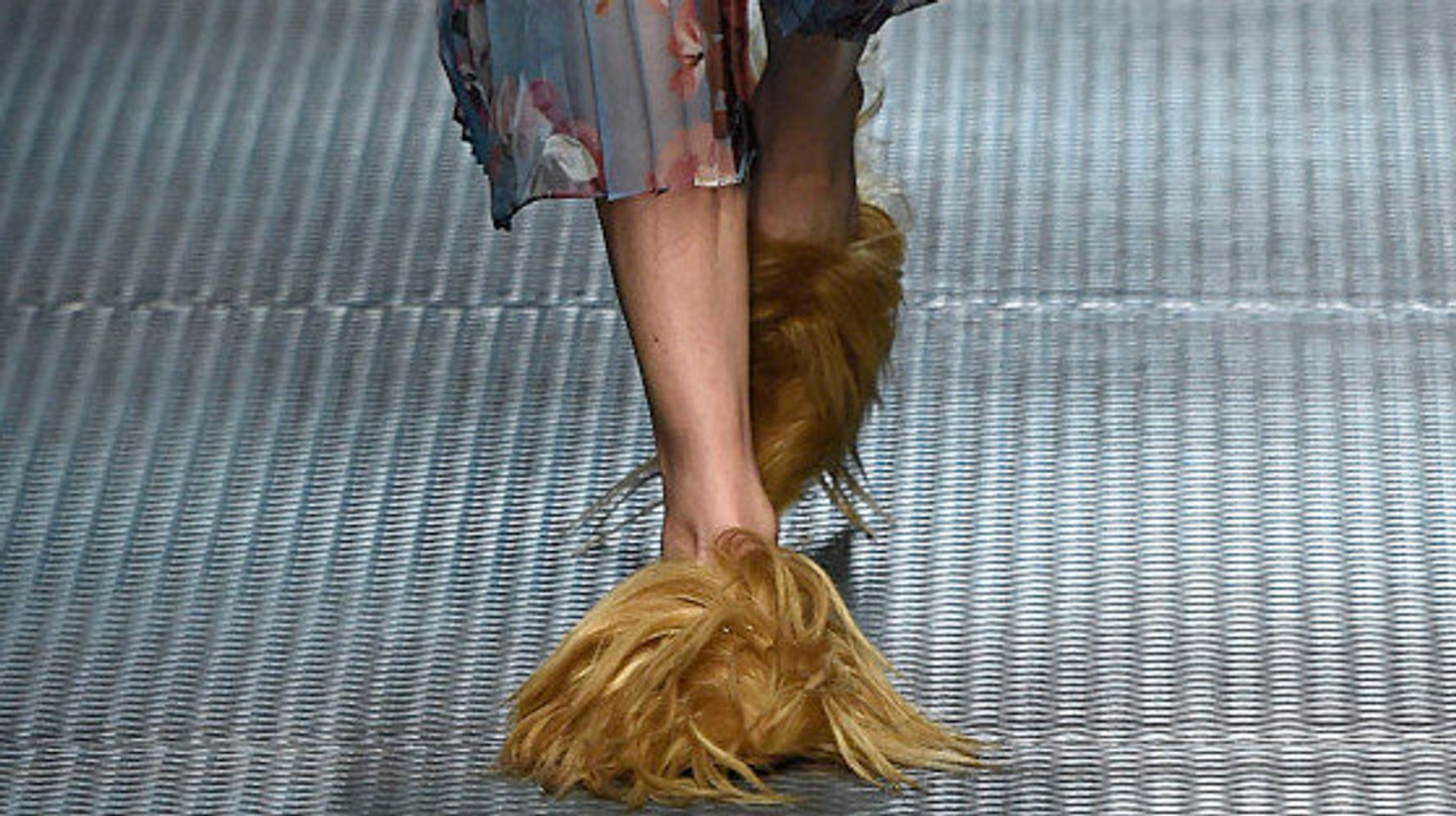 You Can Now Buy These Ridiculous Gucci Hair Slippers For $2,000 | HuffPost null