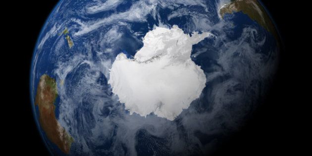 Antarctica from space