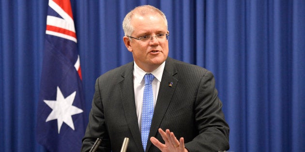 Treasurer Scott Morrison says debt and deficits are being dangerously accepted as normal.