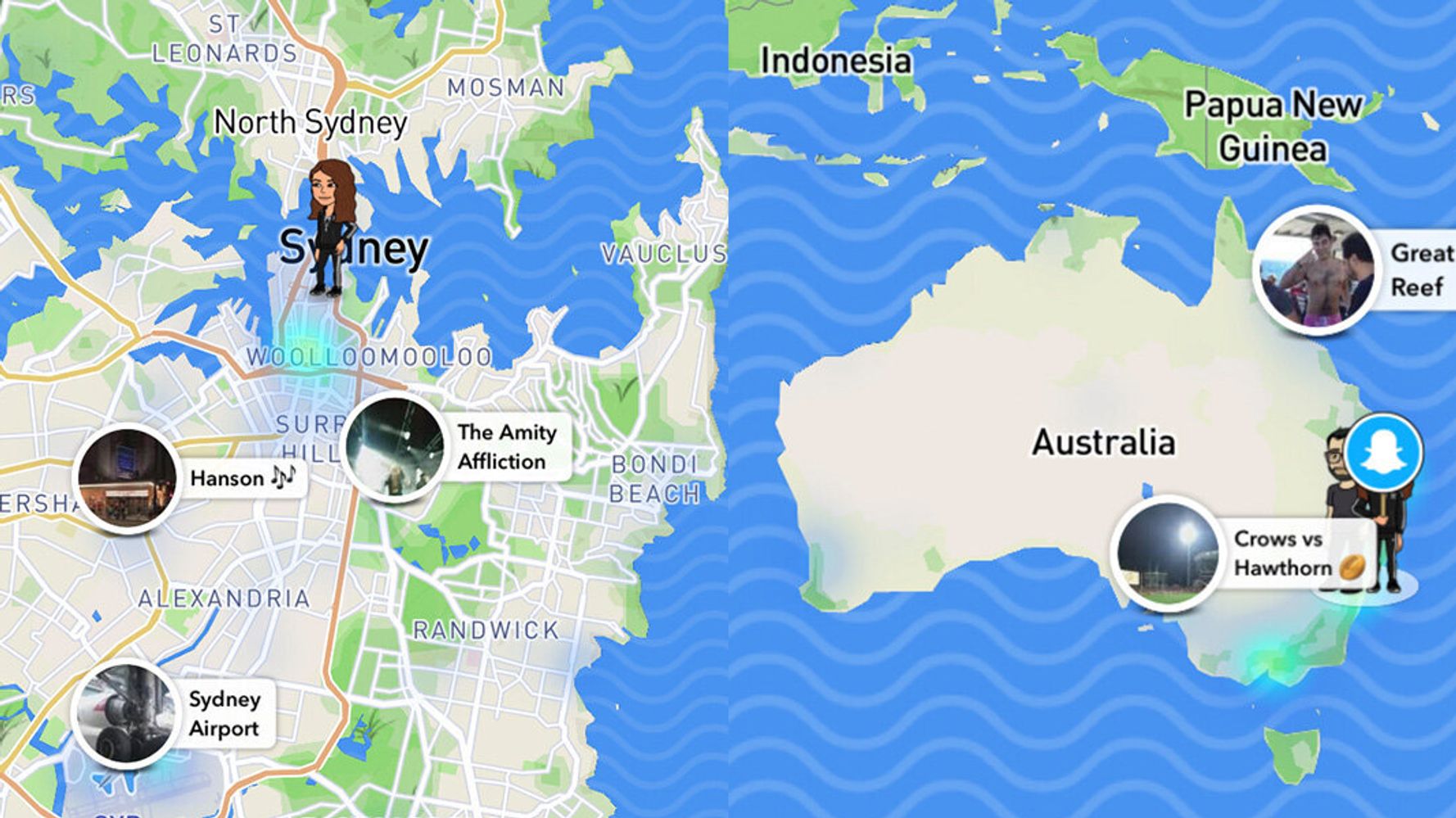 Snapchat Launches 'Snap Map' So You Can Track Your Mates On A Map