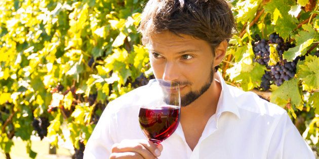 Smelling is a crucial part of wine tasting.