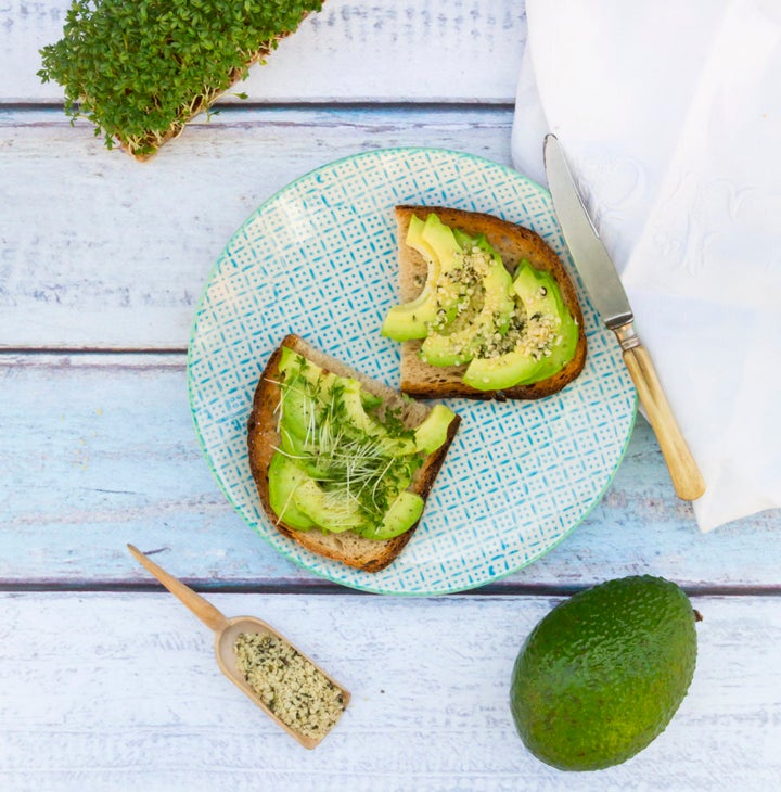 Avocado on toast is always a good idea.