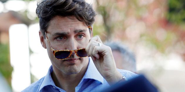 On Thursday, the headline of a viral Twitter moment summed up Canadian Prime Minster Justin Trudeau's socks appeal perfectly.