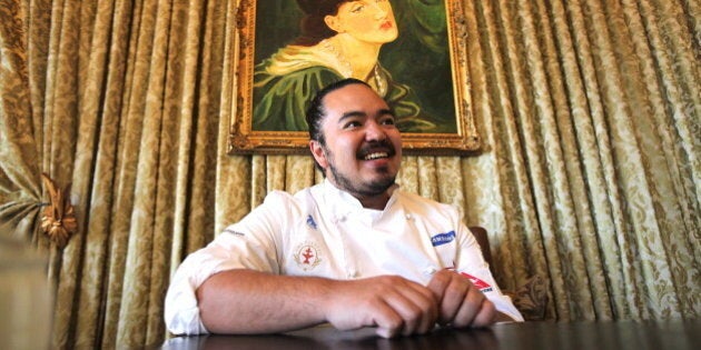 JOHANNESBURG, SOUTH AFRICA - SEPTEMBER 20 (SOUTH AFRICA OUT): Winner of Australian Masterchef, Season 2, Adam Liaw on September 20, 2011 in Johannesburg, South Africa Liaw is in the country for the Good Food & Wine Show which takes place at Monte Casino from September 22- 25. (Photo by The Times/Gallo Images/Getty Images)