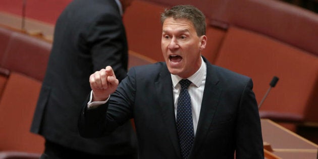 Senator Cory Bernardi speaks in reply to Senator Sam Dastyari's statement to the Senate