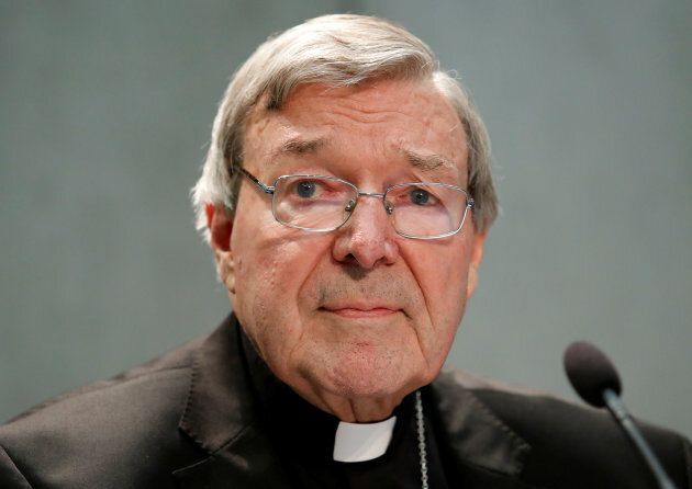 Cardinal George Pell attends news conference at the Vatican, June 29, 2017.