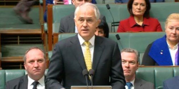 PM Malcolm Turnbull announces the expansion of attacks against ISIS.
