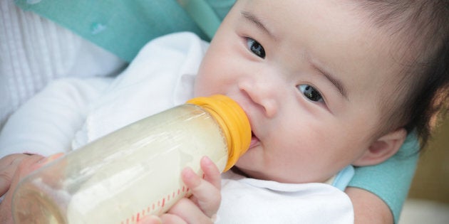 A new study has found a potentially dangerous nanoparticle in some baby formulas.