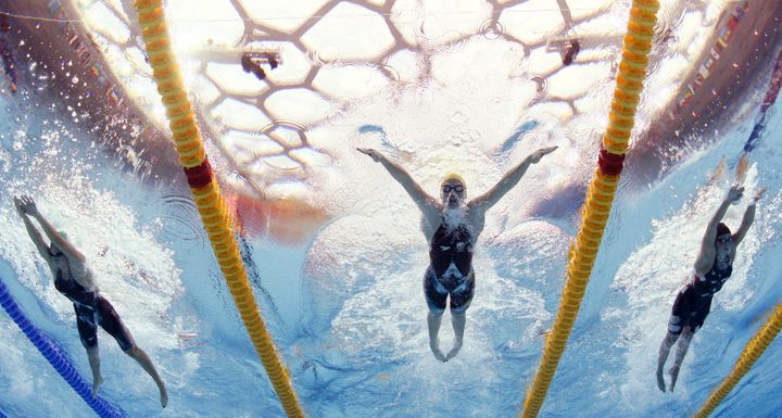 Leisel Jones swims to win the gold medal in the women's 100 metre breaststroke final at the Beijing 2008 Olympicsin 2008.