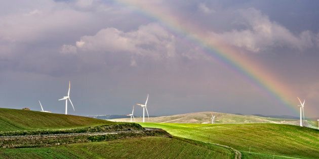 Somewhere over the rainbow is a great alternative to dirty energy.