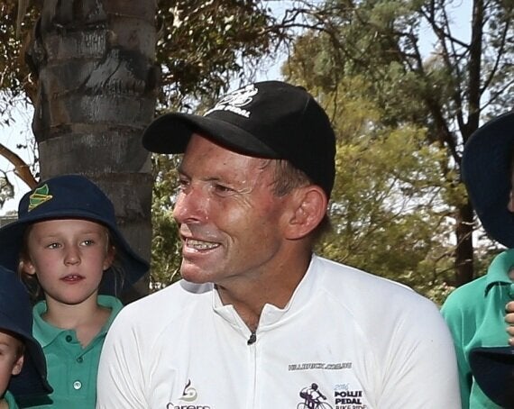 Little Kids Were Super Unimpressed By Tony Abbott Gave Them A Copy Of His