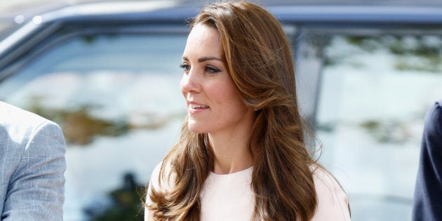 TRURO, UNITED KINGDOM - SEPTEMBER 01: (EMBARGOED FOR PUBLICATION IN UK NEWSPAPERS UNTIL 48 HOURS AFTER CREATE DATE AND TIME) Catherine, Duchess of Cambridge visits Truro Cathedral on September 1, 2016 in Truro, England. (Photo by Max Mumby/Indigo/Getty Images)