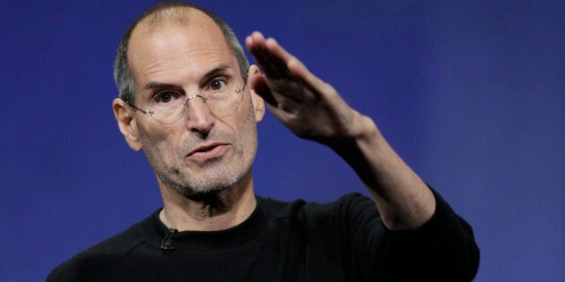 Apple CEO Steve Jobs in 2010, who was a fan of the book ‘The Innovators Dilemma’.