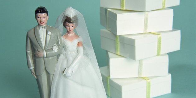 Your wedding is not a chance to grab the most expensive presents possible.