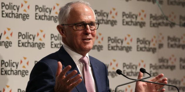 Prime Minister Malcolm Turnbull addressed Policy Exchange and was awarded the Disraeli Prize in London.