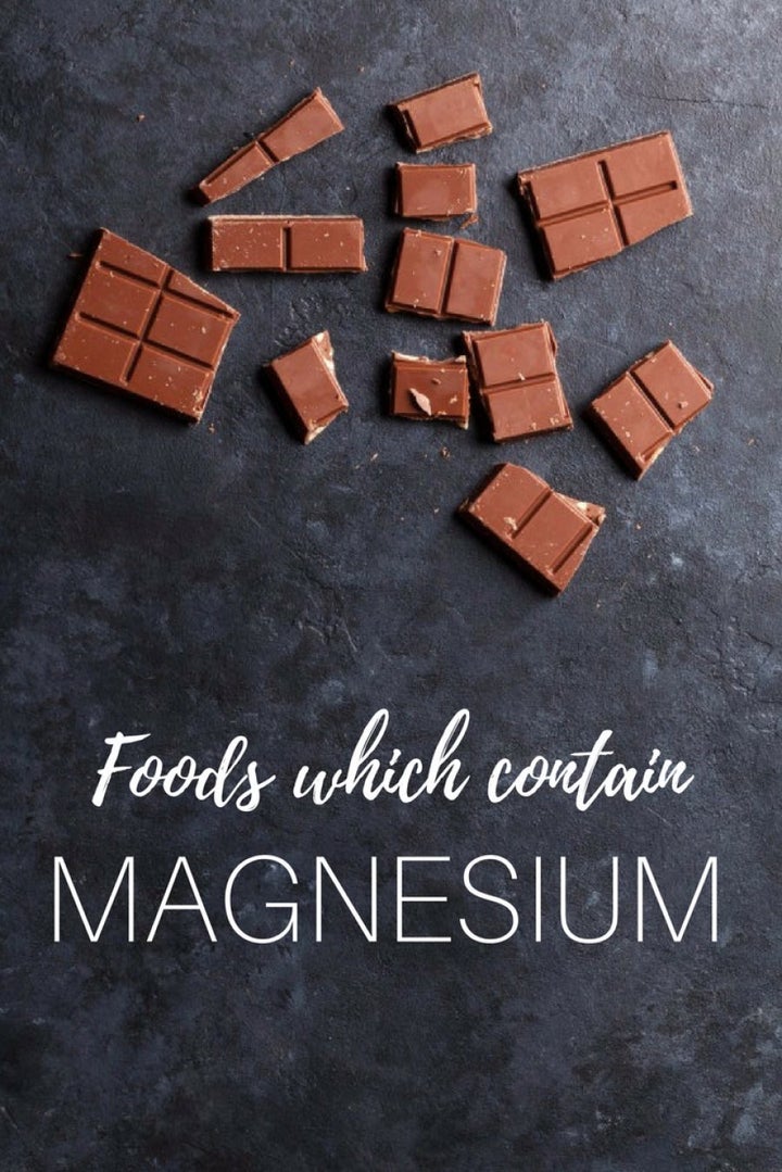 When our magnesium levels are low, we can start craving stimulants such asdark chocolate, which is a natural source of magnesium.