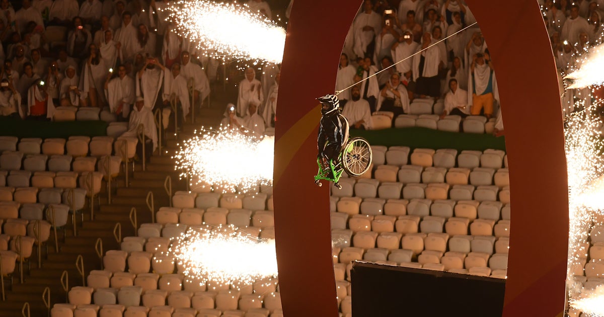 Rio Paralympics Opening Ceremony Starts With Giant Wheelchair Jump