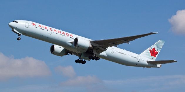 The Air Canada flight was carrying 135 passengers and five crew members when the near miss occurred.
