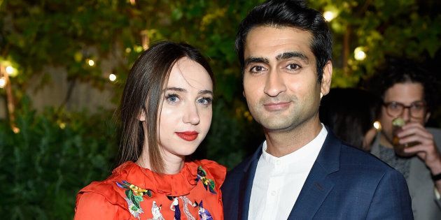 NEW YORK, NY - JUNE 20: Zoe Kazan, and Kumail Nanjiani attend 'The Big Sick' New York Premiere after party at The Roof on June 20, 2017 in New York City. (Photo by Dimitrios Kambouris/Getty Images)
