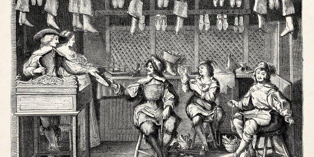 Cobblers, or shoe makers, were commonly referred to as 'snobs.'