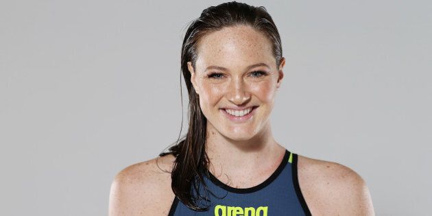 BRISBANE, AUSTRALIA - FEBRUARY 23: Australian Swimmer Cate Campbell poses during a portrait session on February 23, 2016 in Brisbane, Australia. (Photo by Chris Hyde/Getty Images)