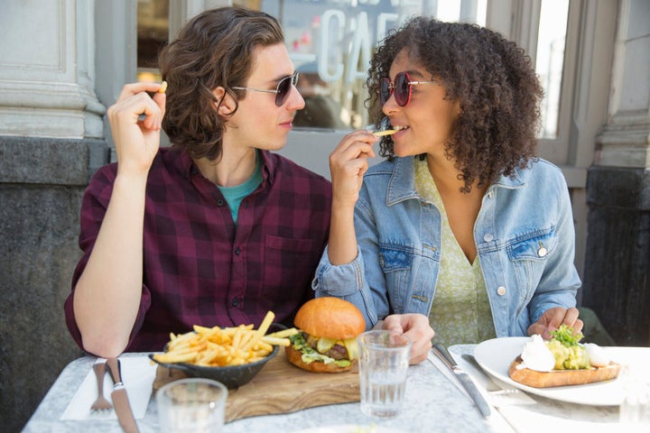 Maybe leave stealing your date's fries for the second date.