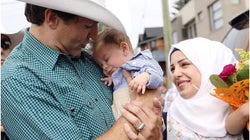 Baby Named Justin Trudeau Meets Prime Minister Justin