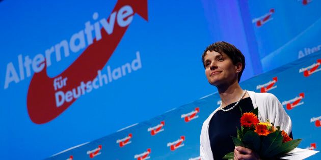 Frauke Petry, chairwoman of the anti-immigration party Alternative for Germany, has steered the once-eurosceptic party toward a more extremist outlook.