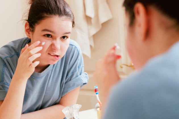 Sorry, teenage girl, but your Colgate Total isn't going to help you this time.