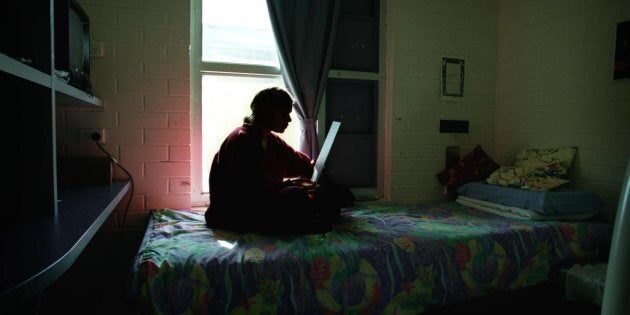 Living quarters at Banksia Hill detention centre.