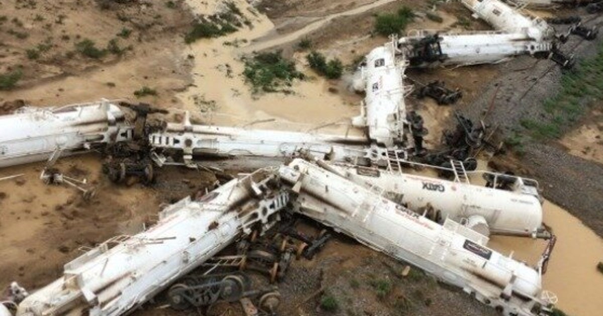 'Emerging Concern' About Sulfuric Acid Leak from Crashed Train