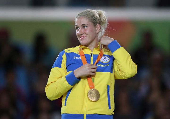 Shucks, looks like judoka Inna Cherniak just won yet another Paralympic gold for Ukraine in Rio.