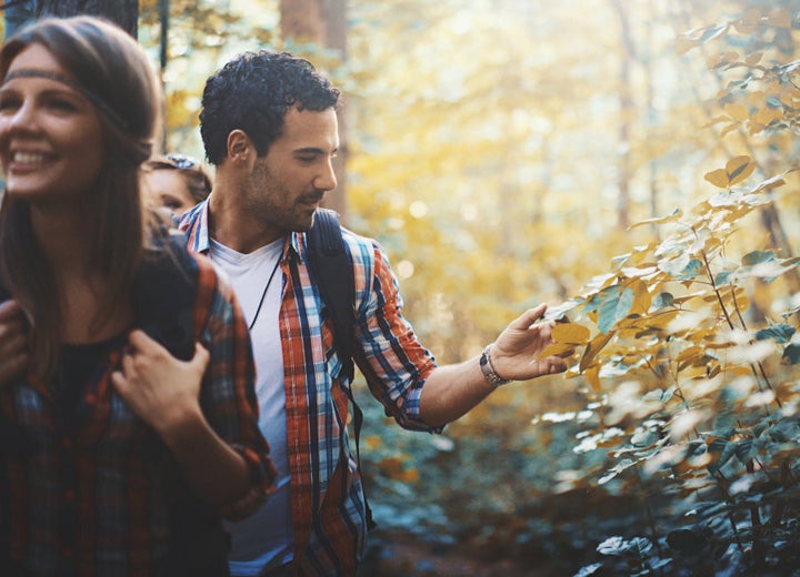 De-stress tip: make time for walks with friends.