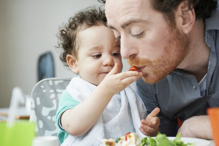 Children learn by imitating, so show your kids how much you love food.