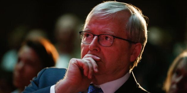 Former Prime Minister Kevin Rudd: