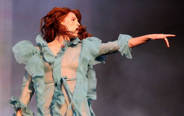 Florence Welch of Florence and the Machine is the perfect shade of vibrant strawberry.