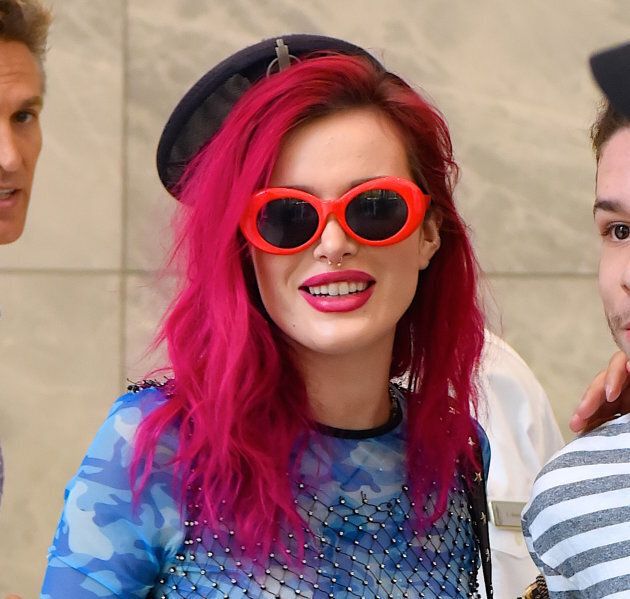 We're willing to bet that Bella Thorne's colour is from a bottle.