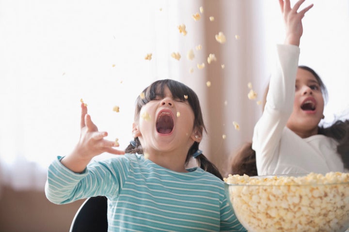 Popcorn is always popular with kids, and tends to be a pretty safe bet, too.