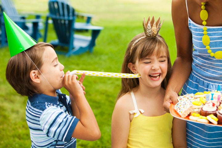 It's perfectly acceptable to ask the parent of the child with the allergy to stay for the duration of the party.