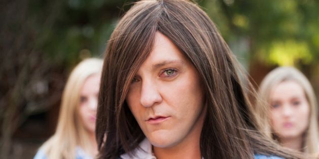 Ja'mie knows how to get her game-on-moles face on.